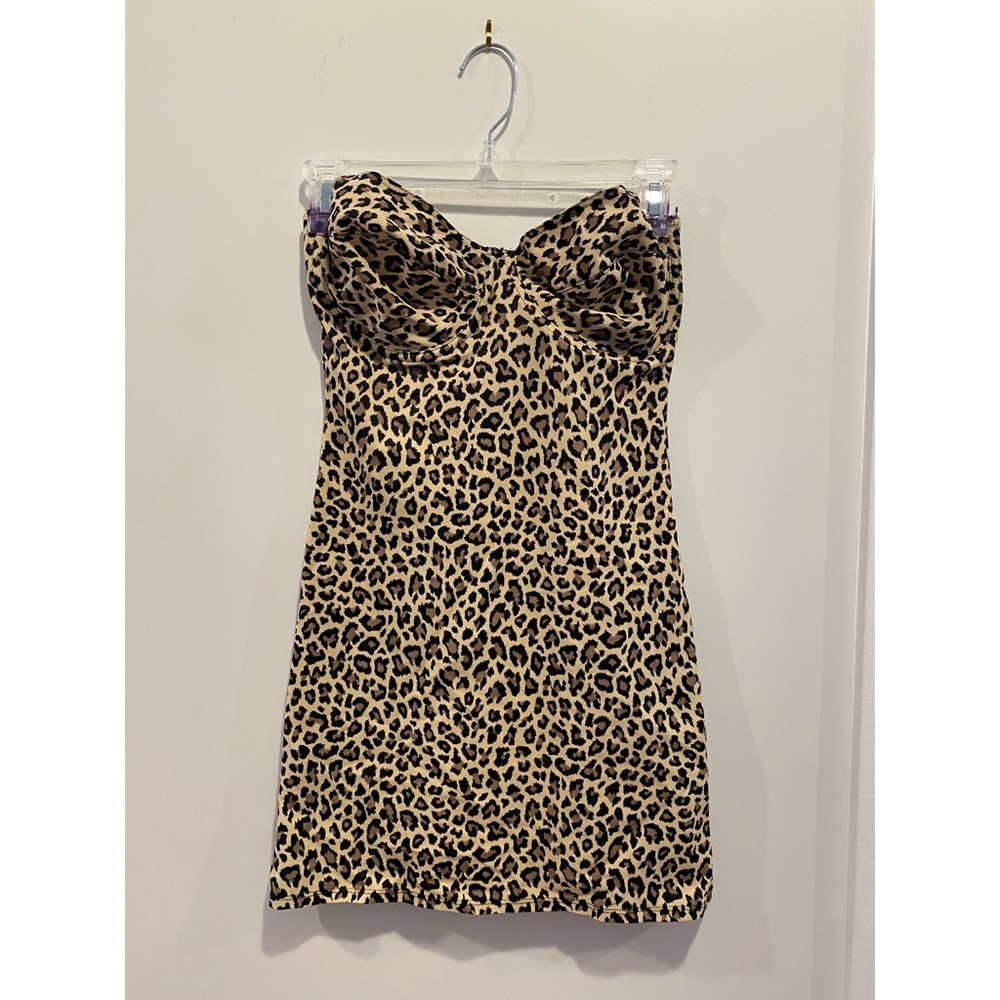 Cheetah print dress